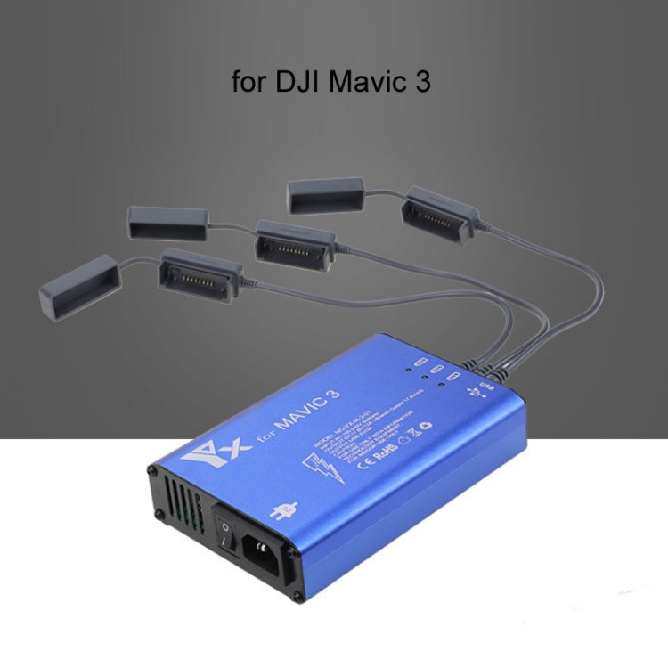 for DJI Mavic 3 YX 1 to 5 Charger With Switch for DJI Mavic 3 YX 1 to 5 Charger With Switch